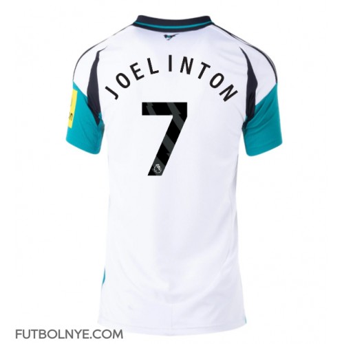 Camiseta Newcastle United Joelinton #7 Visitante Equipación para mujer 2024-25 manga corta